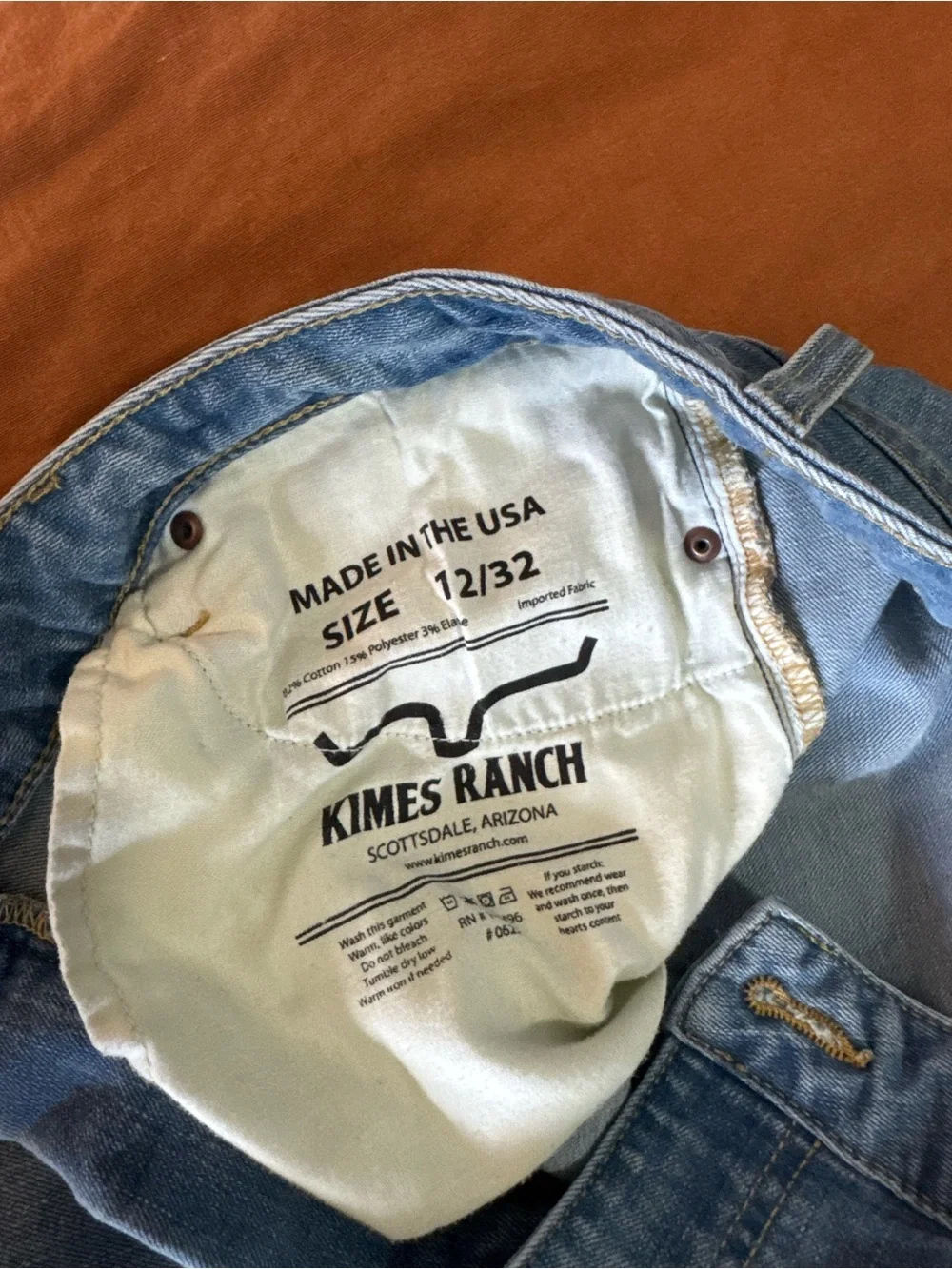 Kimes Ranch light wash